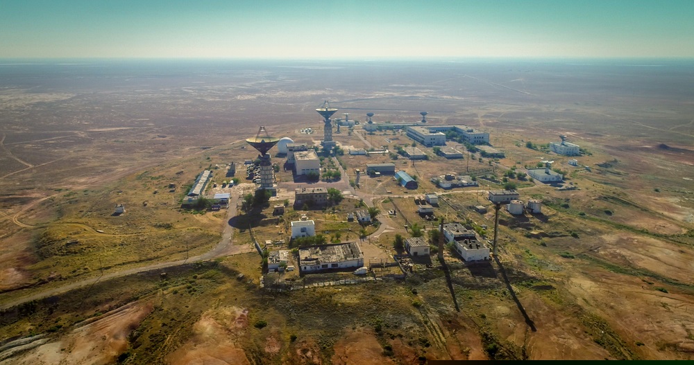 Bajkonur orosz űrközpont Kazahsztánban