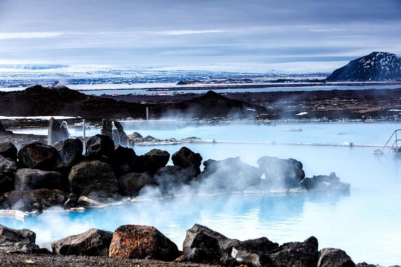 Myvatn termálfürdő Izland