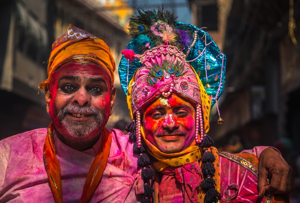 Holi fesztivál India