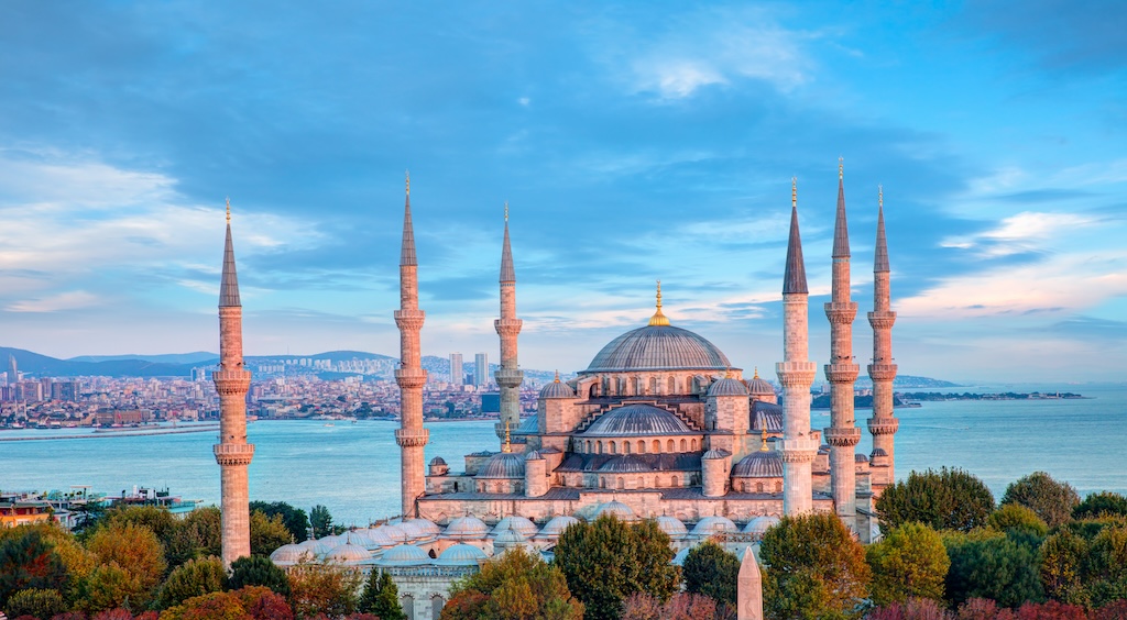 Isztambul legszebb mecsete a Kék Mecset