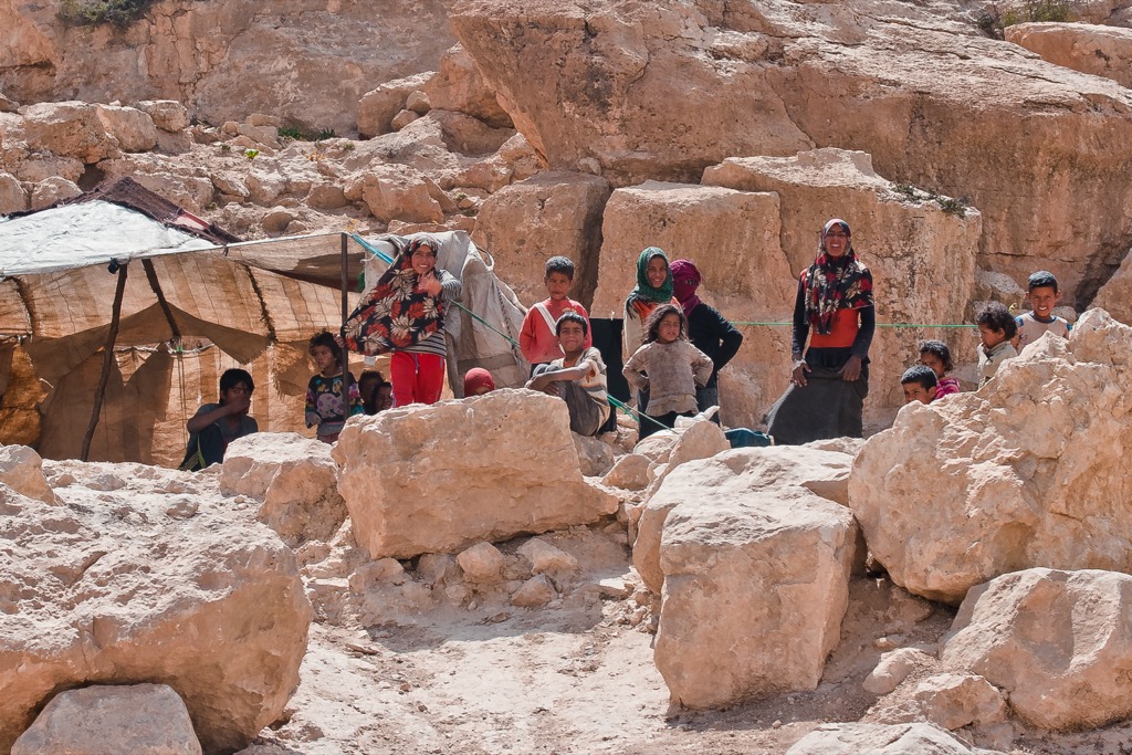 Jordániai beduinok