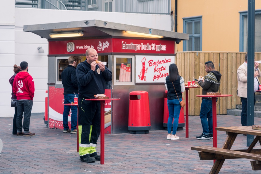 az izlandi gasztronómia ikonja a hot dog