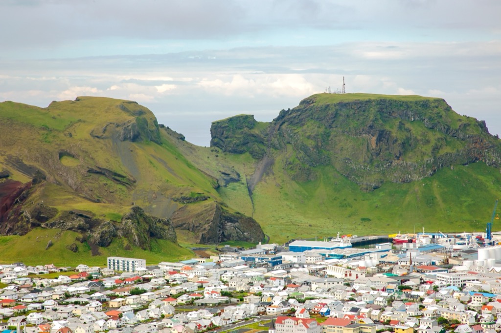 Vestmannaeyjar-szigetek az első lakott helyek Izland szigetei között