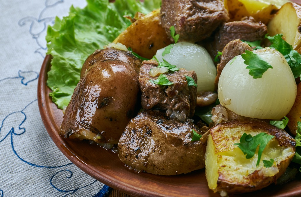 Carne de vinha-d'alhos a madeirai konyha pácolt fogása