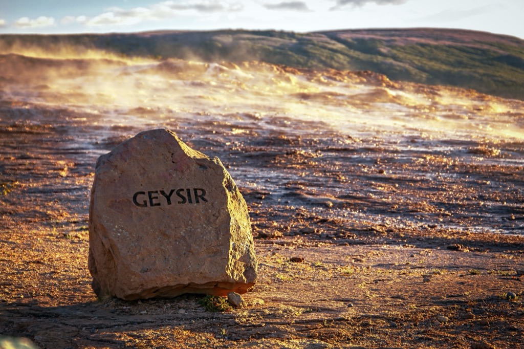 Geysir az Arany Körút egyik ikonikus állomása