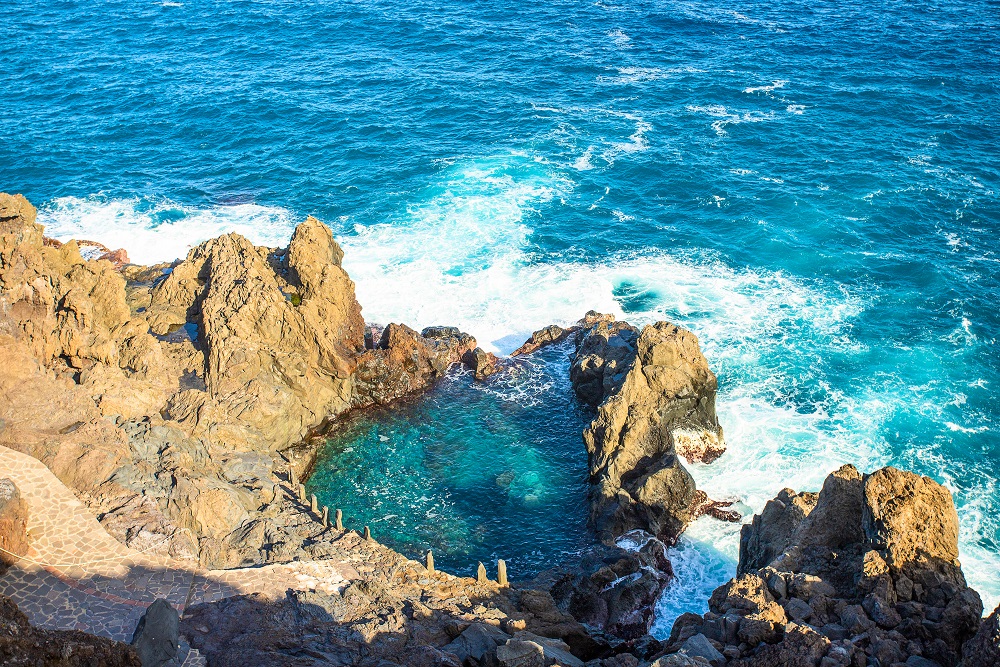 harco de La Laja San Juan de la Rambla tenerife strand