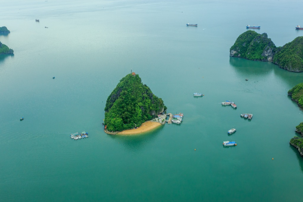 Ha Long-öböl Ti Top sziget