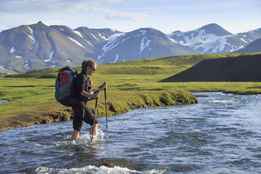 Laugavegur trekking izland