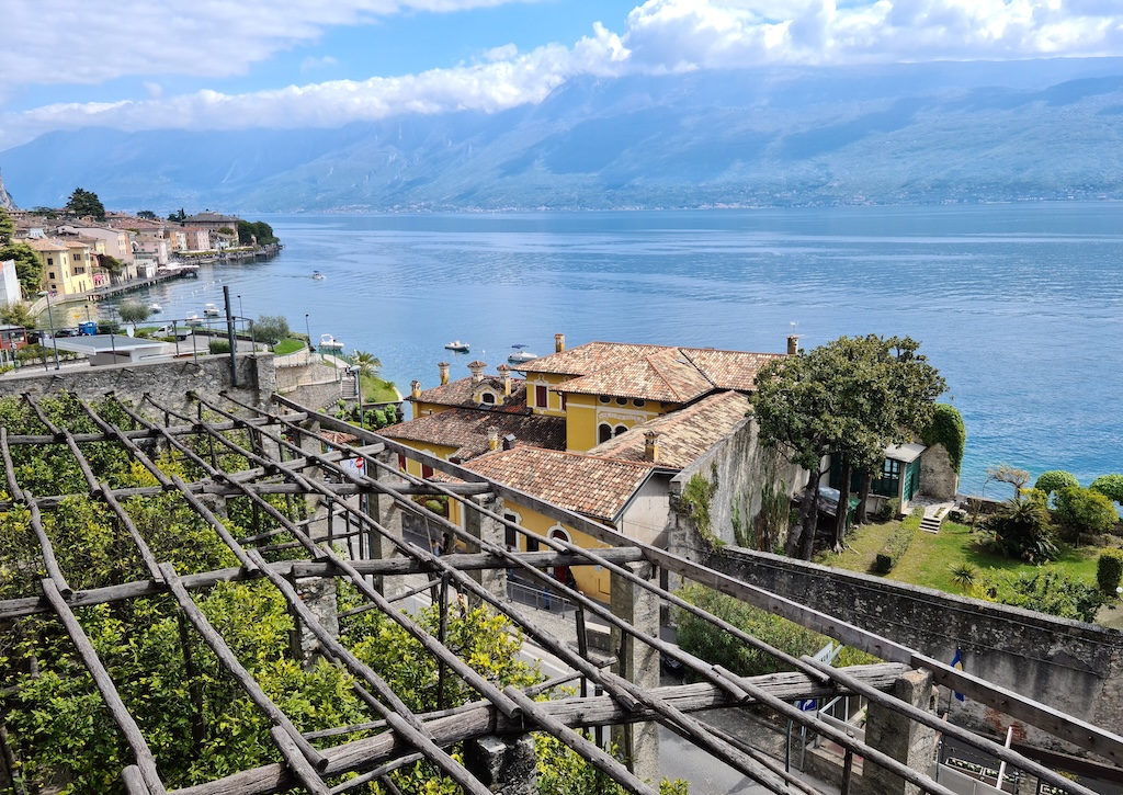 Limone sul Garda citrom ültetvénye