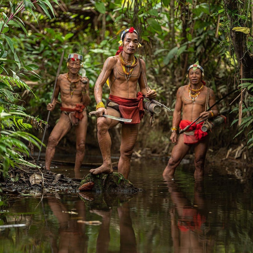 Mentawai törzs Indonéziában