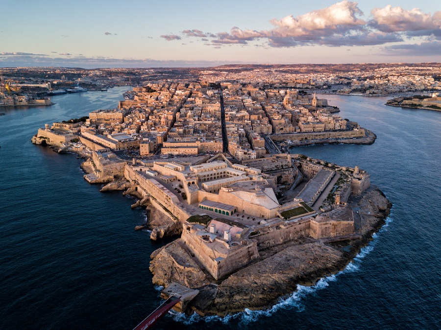 Szent Elmo erőd Fort of St Elmo Málta Valletta látnivalói nevezetességei