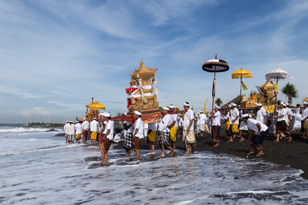 Nyepi a legfontosabb balinéz ünnep