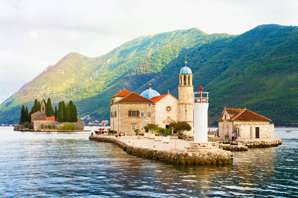 kotori-öböl montenegro szirti madonna szigete szent györgy sziget perast