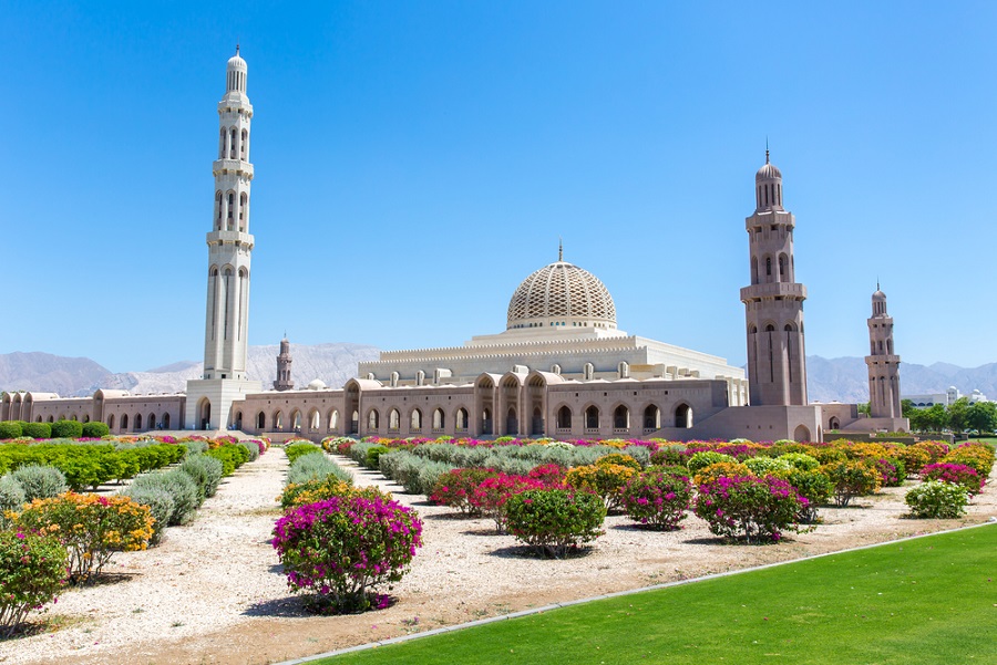 qaboos nagymecset omán maszkat