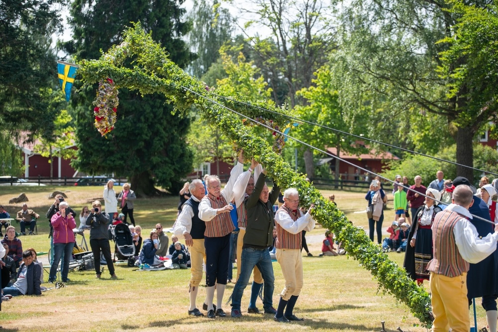 Midsommar nemzeti ünnep Svédországban.