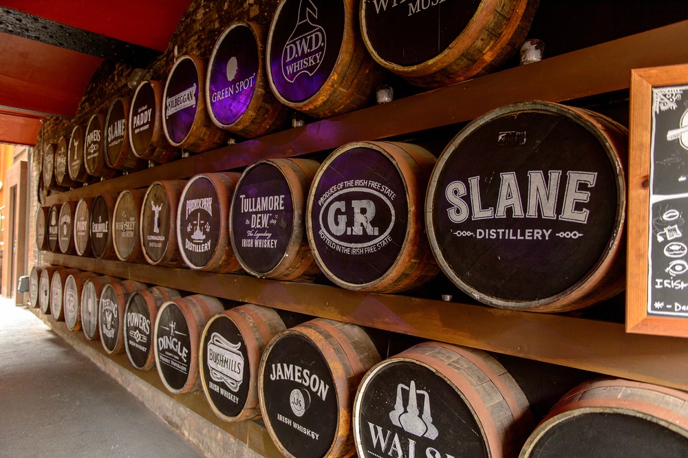 írország whiskey üzemek