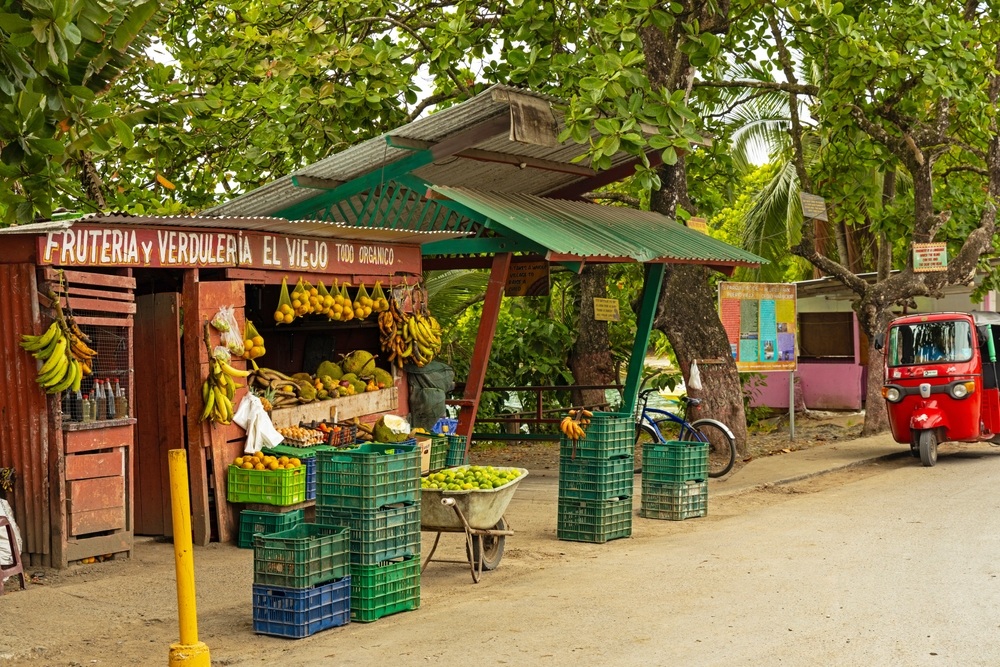 Puerto Viejo város Costa Ricán