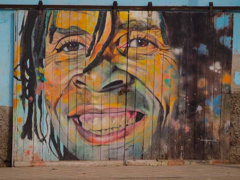 Graffiti a Zöld-foki-szigeteken