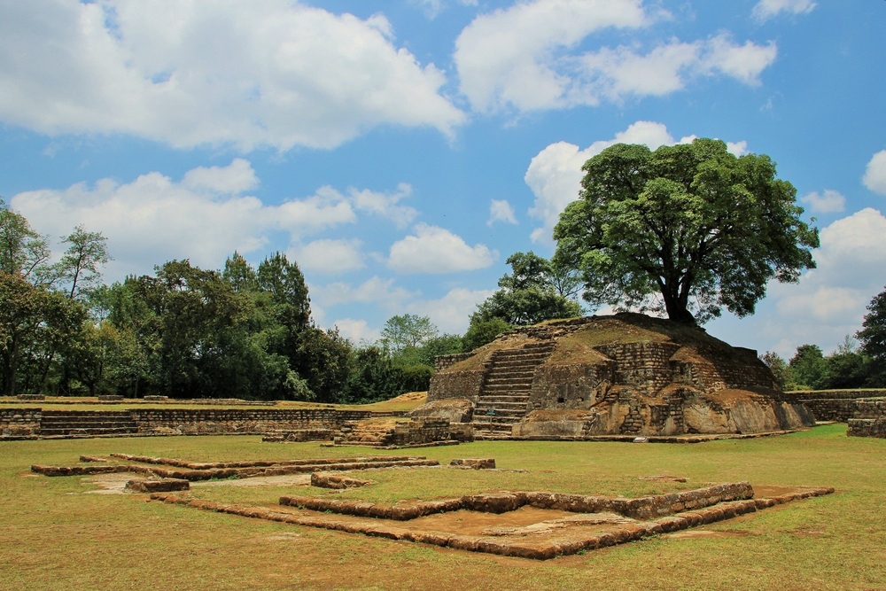 Iximche maja romváros