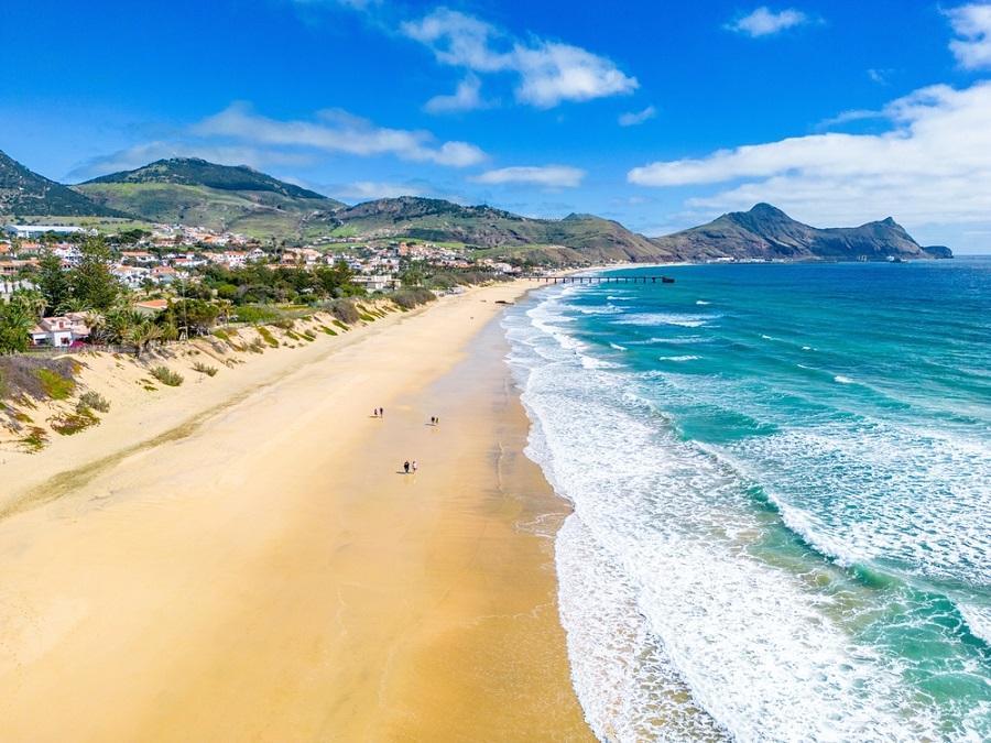 madeira strandjai porto santo beach