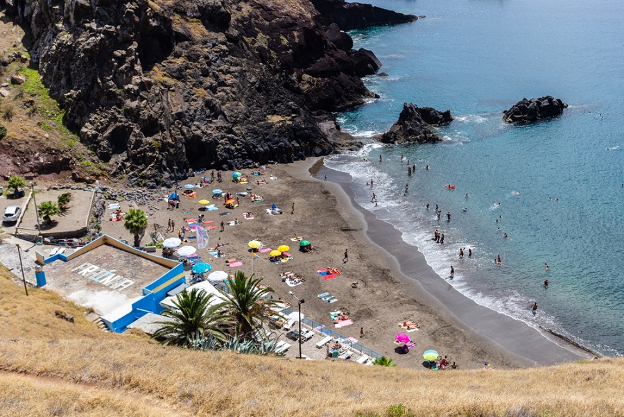 madeira strandjai praia canical