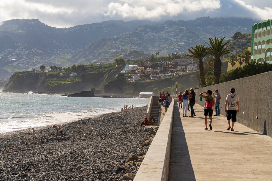 madeira strandjai praiai formosa sétány