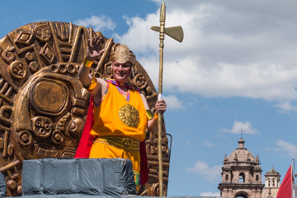 Inti Raymi napisten üdvözlése