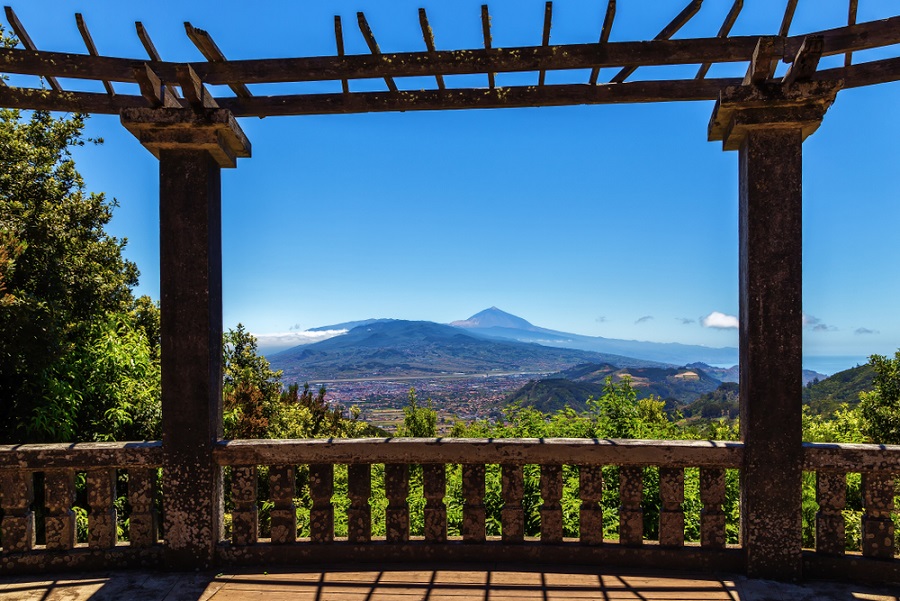 tenerife kilátó mirador cruz del carmen