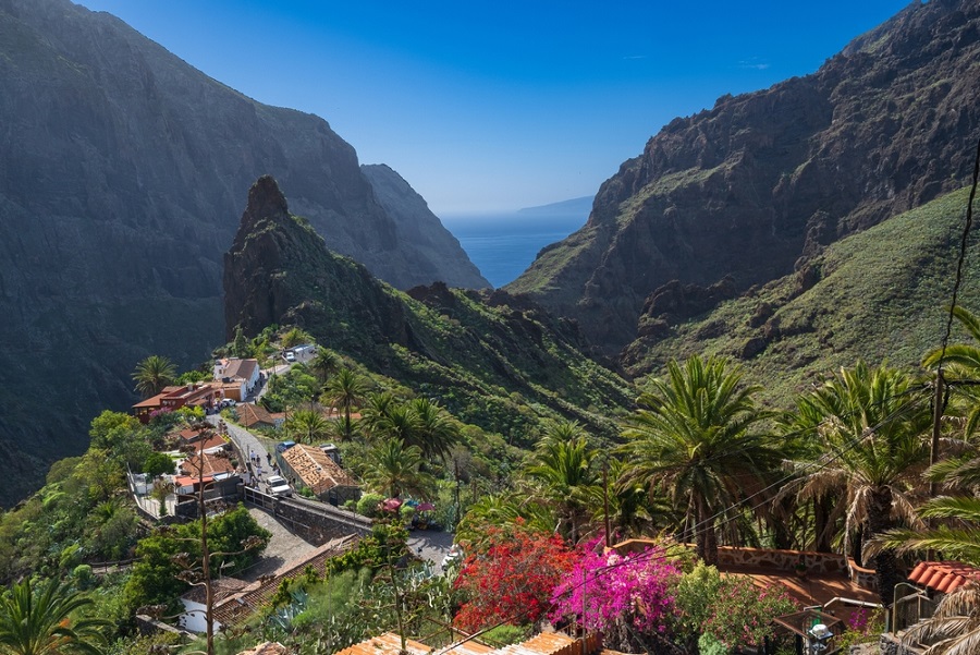 tenerife kilátó mirador de masca