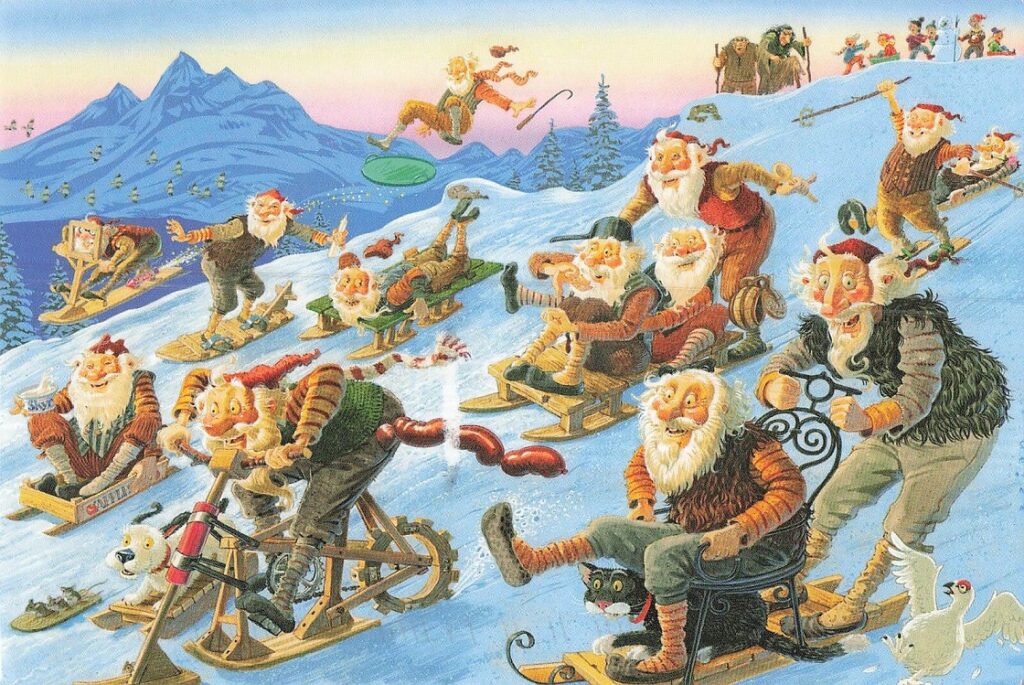 izland karácsony jólasveinar csibészek