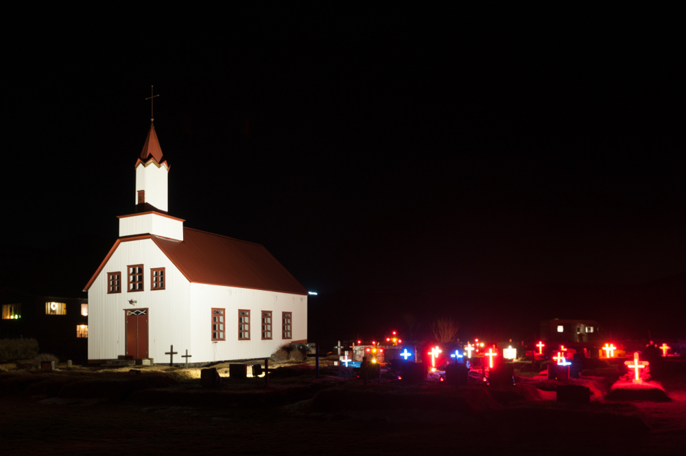 izland kultúra karácsony temető