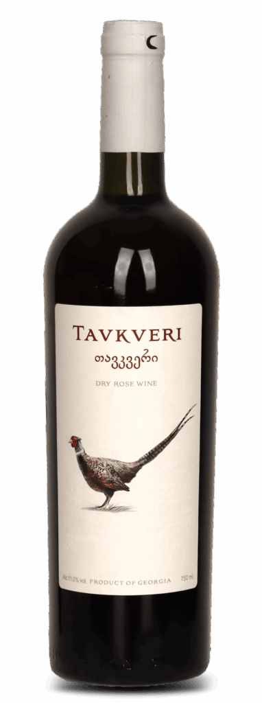 Tavkvevri félszáraz rozé grúz bor